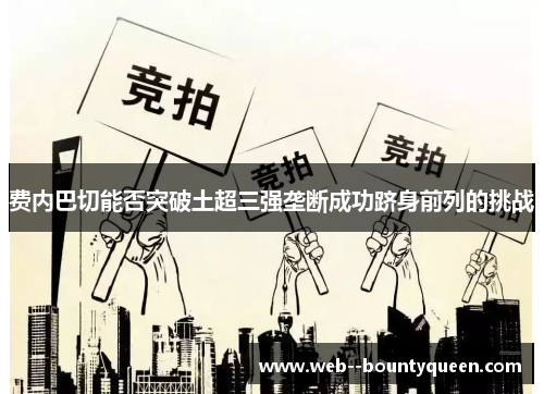 费内巴切能否突破土超三强垄断成功跻身前列的挑战 费内巴切能否突破土超三强垄断成功跻身前列的挑战